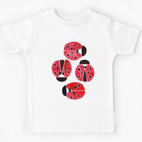 Ladybug - watercolor artwork Kids T-Shirt 140