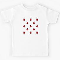 Cute Lady Bug Pattern Kids T-Shirt 150