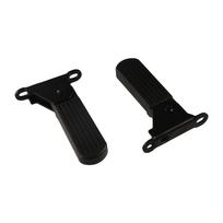 1 Pair Convenient Bike Rear Pedals Stable Bicycle Rear Seat Pedal  Electric Scooter Bik 7cm