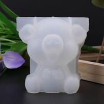 Kawaii 3D Pig Lucky Epoxy Resin Mold DIY Cake Decor Mirror Crystal Silicone Mold 1 gryna