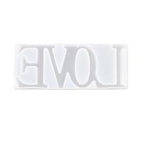 Epoxy Love Home Letter Silicone Mold Serving Board Mold for Home Decoration