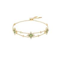 Lola Rose Flashing Star Series Exquisite Shining Fashion Light Luxury Design Original Niche Good Luck Natural Aventurine Bracelet Women's LR80106 auksas
