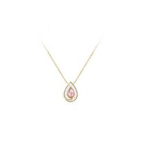 Lola Rose necklace Water drop series, fashionable, simple, high-end, light luxury, trendy, compact, elegant, best friend wear, silver jewelry LR50301 sidabras