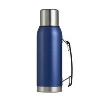Large Capacity 750ml Handheld Double-Walled Food Grade 304 Stainless Steel Vacuum Insulated Kettle 24 Hours Thermal Insulation 750ml mėlyna