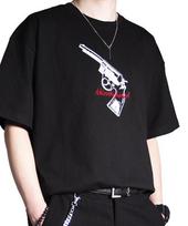 Acha Revolver Short Sleeve _ Black Black/M