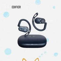 Edifier Open-Ear Sport Bluetooth Ear-hook Headphones tamsiai mėlyna spalva