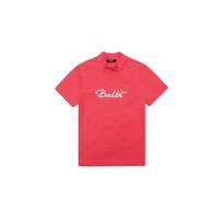 Balbi Coolever Transfer Mock Neck Short Sleeve T-Shirt Ivory/M