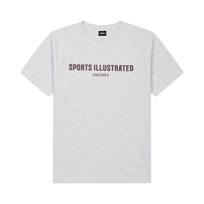 Sports Illustrated Basic Logo Round T-Shirt (Melange Grey) Xxl