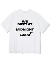 Midnight 12 Am Wmm12 White Short Sleeve T-Shirt L
