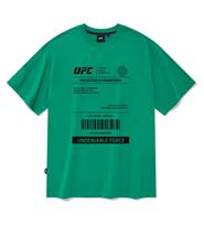 Ufc Sports Ufc Label Relax Fit Short Sleeve T-Shirt Green U2Ssu2307Gn M