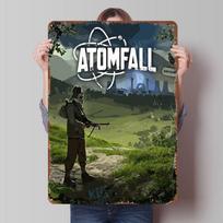 Atomfall Game Cover Art Metal Poster Customized Wall Art Retro Vintage Tinplate Signs for Decoration Bedroom Decorations Decor 20X30CM