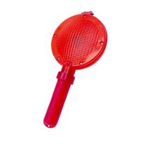 with Hanging Ring Handheld LED Barricade Light Emergency Strobe Warning Light  Event Management raudona