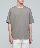 Musinsa Standard Supima Relaxed Crew Neck T-Shirt [Dusty Beige] Dusty Beige/2Xl