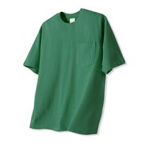 Like The Most Basic Crew Neck Pocket Short Sleeve T-Shirt Green Green/S