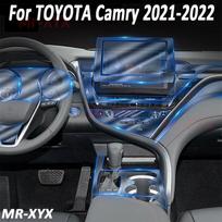 TOYOTA Camry 2022 XV70 Automobilio prietaisų skydelio oro valdymo plokštės pavarų perjungimo skydelio automobilių interjero apsauginė plėvelė Lipdukas Style B
