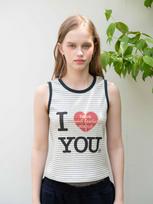 Opish Stripe I Have Sleeveless, Gray Gray/Os