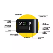 XRIDER XR00MAP01 Elektrinis Dviračio Siurblys - 150 PSI, Skaitmeninis LCD, USB-C Įkraunamas