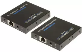 HDMI prailgintuvas HDMI-EX-70IR-4KV2 4K@60Hz HDBaseT Lite 70m IR PoC