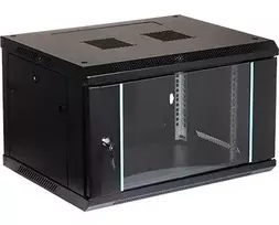EPRADO-R19-6U/450-BLUE 6U 19 colių sieninis stelažo korpusas, mėlynas, 450 mm gylis