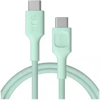 Green Cell PowerStream USB-C į USB-C laidas 100W 1,2 m Mėtinė žalia
