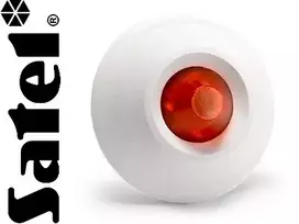 SATEL SOW-300 R Vidinė optinė sirena, raudonas LED, balta