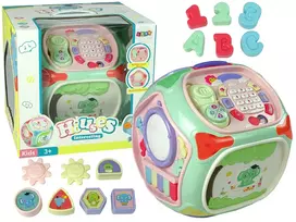 LEAN TOYS Interaktyvus Telefonas Rūšiuotojas Mokosi Formų Skaičių Pianinas