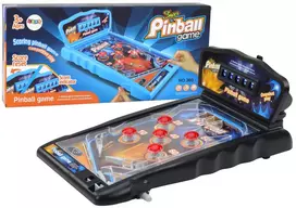 LEAN TOYS Pinball Arcade Game su šviesomis, garsais ir rezultatų lentele