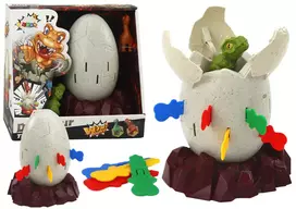 LEAN TOYS Dinosaur In Egg Arcade Game Dinosaur Egg Pop Up