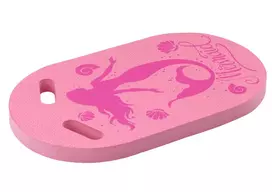 LEAN TOYS Pink Foam Mermaid Swimming Board