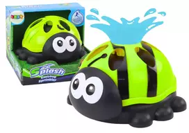 LEAN TOYS Sodo purkštuvas Biedronka Vandens fontanas Žalia