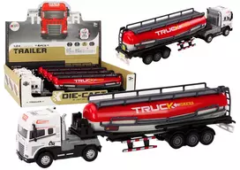 LEAN TOYS Sunkvežimis su Priekaba TIR 1:24 Automobilio Sunkvežimio Priedai Garsai Cisterna