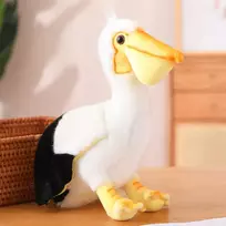 LEAN TOYS Plush Pelican Bird Plush Toy Mascot Cuddly Toy 24cm