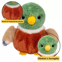 LEAN TOYS Plush Mascot Cuddly Toy Bird Plush Little Duck 12cm