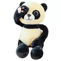 LEAN TOYS Plush Mascot Cuddly Toy Panda With Magnets 23cm