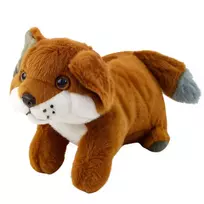 LEAN TOYS Plush Cuddly Toy Brown Fox 28cm