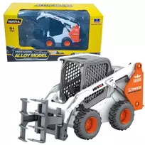 Huina 22754 Ratų krautuvas su griebtuvu Metalas Baltas 1:50 Liejinys