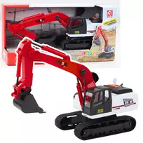 LEAN TOYS Crawler Excavator Movable Bucket Swivel Cab 360° 1:14 RC Construction Vehicle