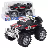 LEAN TOYS Visureigis su Galiniais Varantais, Raudonas ir Juodas
