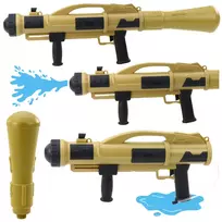 LEAN TOYS Bazooka Water Gun With Pump 73 cm Beige 1100ml