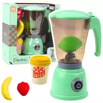 LEAN TOYS Electric Blender For Kids Fruit Cup Lights Sounds Green