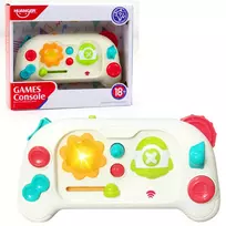 LEAN TOYS Interaktyvi planšetė mažyliams su 10 veiklų, švieselėmis ir garsais