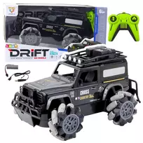 LEAN TOYS RC Off-Road Car Remote Controlled 360° Rotation 1:12 Black