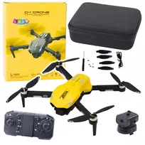 LEAN TOYS D11 Drone Remote Control HD Camera WIFI Gesture Control Remote Control Yellow