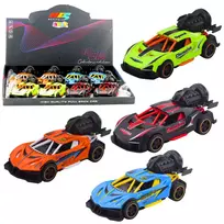 LEAN TOYS Sportinis automobilis su šviesomis, garsais ir dūmų efektu