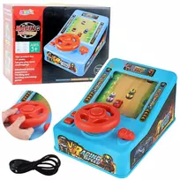 LEAN TOYS Interaktyvus vairavimo simuliatoriaus vairas su greičio keitimo garsais