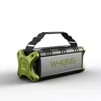 W-KING D8 belaidis Bluetooth garsiakalbis 50W IPX5 Žalia