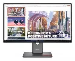 Lenovo ThinkVision P27QD-40 27 inch QHD IPS LED Monitor - Juoda