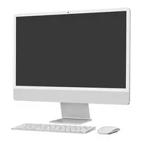 Apple iMac 24-inch 2024 M4 8-Core CPU 8-Core GPU 16GB RAM 512GB SSD Silver German Keyboard