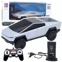 Double E RC visureigis pikapas su LED žibintais, sidabrinis, 1:16, 4WD, 2.4 GHz
