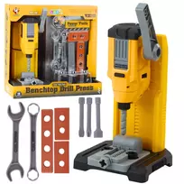LEAN TOYS Little Handyman's Workshop Bench Drill Tools Accessories 18 dalių